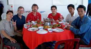 Lunch time at the workshop