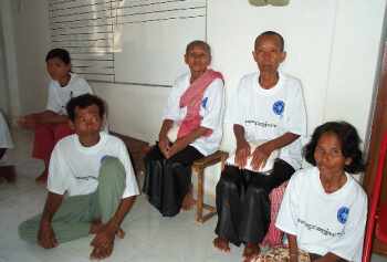 Some of the older deaf marchers