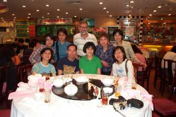 Dinner with a deaf group in Hong Kong