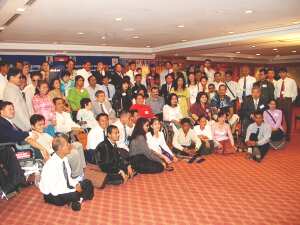 Group photo of DPI delegates