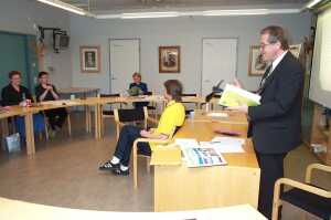 Negotiating about funding