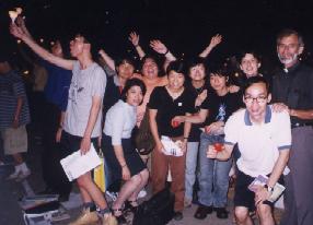 Our Deaf Group at the Demonstration