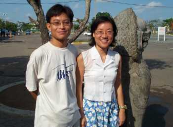 Lucas Chan and Lucia Wong