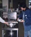 Getting jook for breakfast