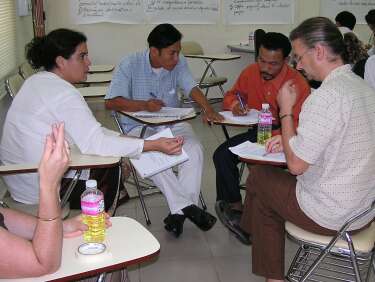 Deaf Development Program small group