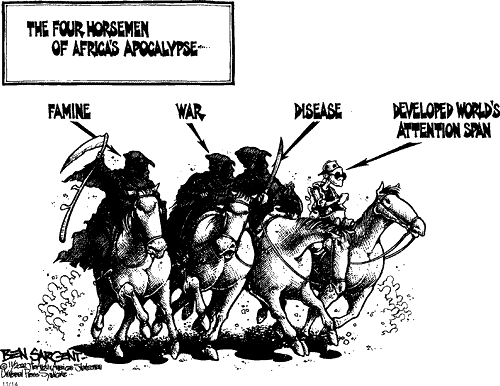 Ben Sargent political cartoon on Africa
