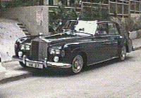 Parked Rolls Royce