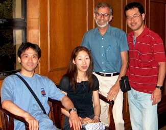 Japanese deaf visitors in Phnom Penh