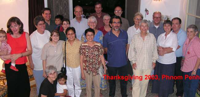 Maryknoll Thanksgiving gathering 