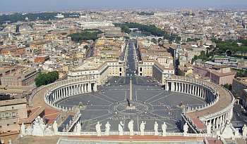 St. Peter's Square from the dome