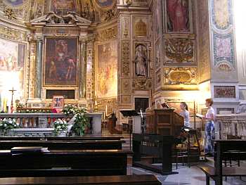 Organist at St. Susanna Church in Rome