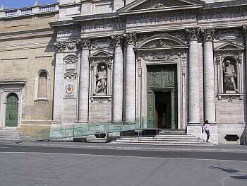 Facade of St. Susanna Church