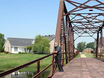 Old bridge near Mayflower, Arkansas