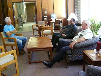 Bro. Tobias, Fr. Gregory, and Bob Kordsmeier