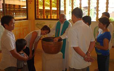 Carina Kirit's baptism
