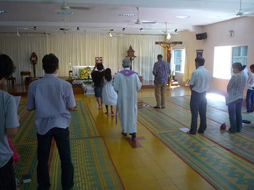 Khmer church hall