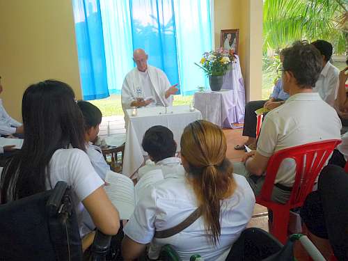 Catholic mass for Brother Darryl