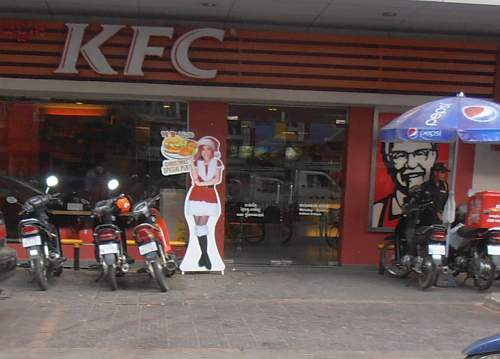 Christmas at KFC