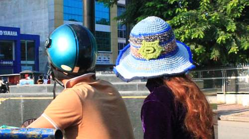 Matching helmets