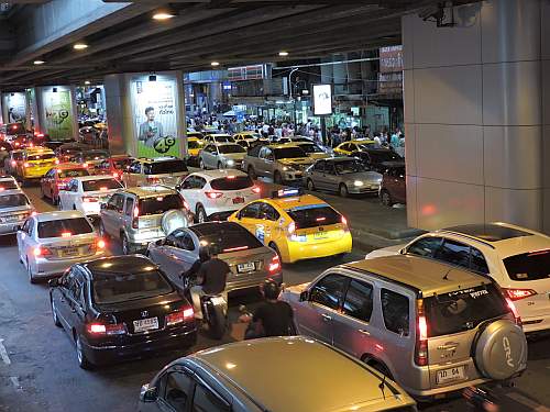 Traffic in Bangkok