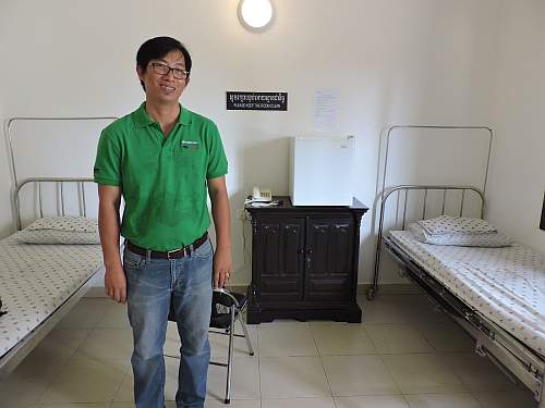 Te Serey Bonn, director of Takeo Eye Hospital