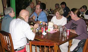 Supper at the Khmer Restaurant