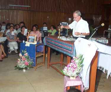 Fr. Jim Noonan was priest celebrant for the liturgy