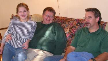 Olivia and Mark Reed and Paul Dittmeier