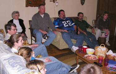 Watching the U of Kentucky-U of Louisville game