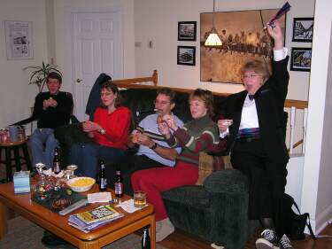 New Year's Eve celebration