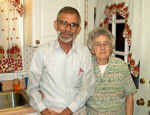 Charlie and Mother Dittmeier