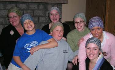 Acting goofy after the funeral