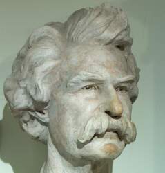 Bust of Samuel Clemens