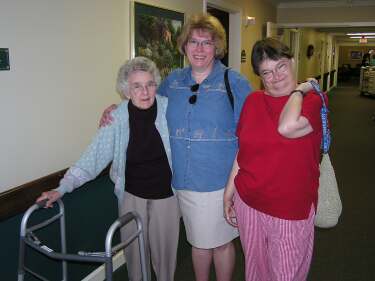 Mom Dittmeier at nursing home