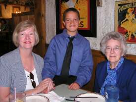 Kyle and his grandmothers