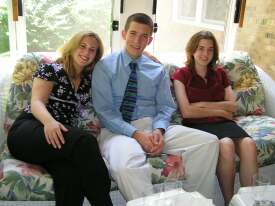 The grandchildren and friend