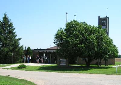 Assumption Church in Deweese, Nebraska