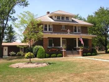 The rectory at Annunciation parish