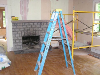 Remodeling the old Dittmeier house