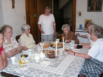 Mom Dittmeier and friends