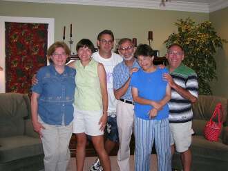 Six of the seven brothers and sisters