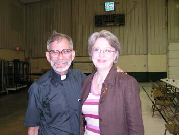 Charlie Dittmeier with Bernadette Smallwood Mudd