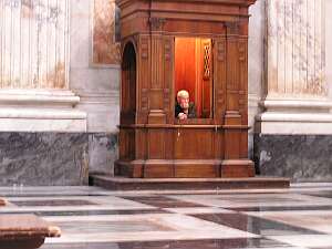 Confessional in St. Paul