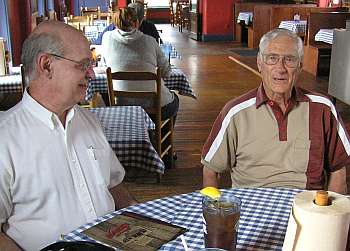 Steve Meyer and Fr. Gray