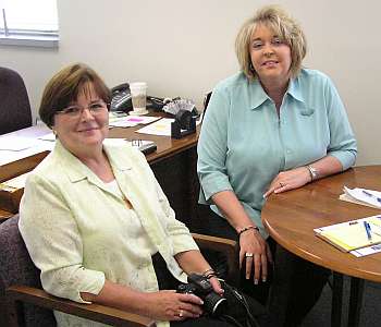 Linda Jansing and Cathy Wachtel