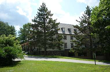 Side view of Bethany buildiing