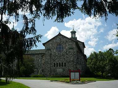 The chapel wing at the Maryknoll seminary