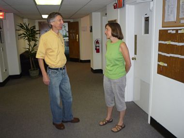 Joe Loney and Heidi Cerneka