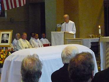 Fr. Jim Noonan preaching