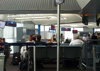 C Concourse at Chicago airport